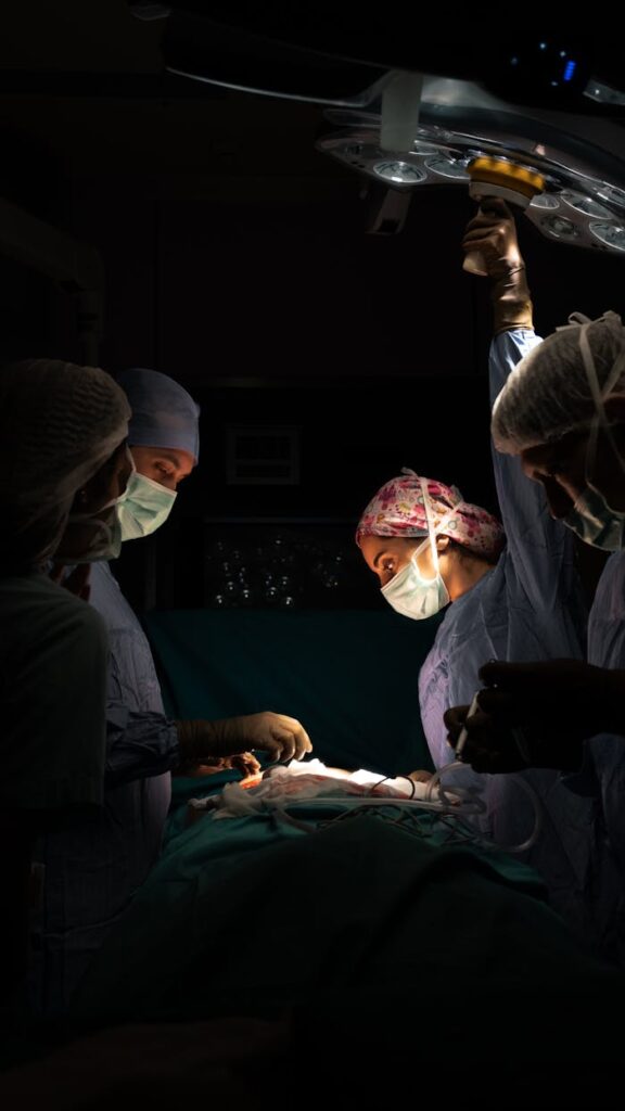 Doctor at Operation